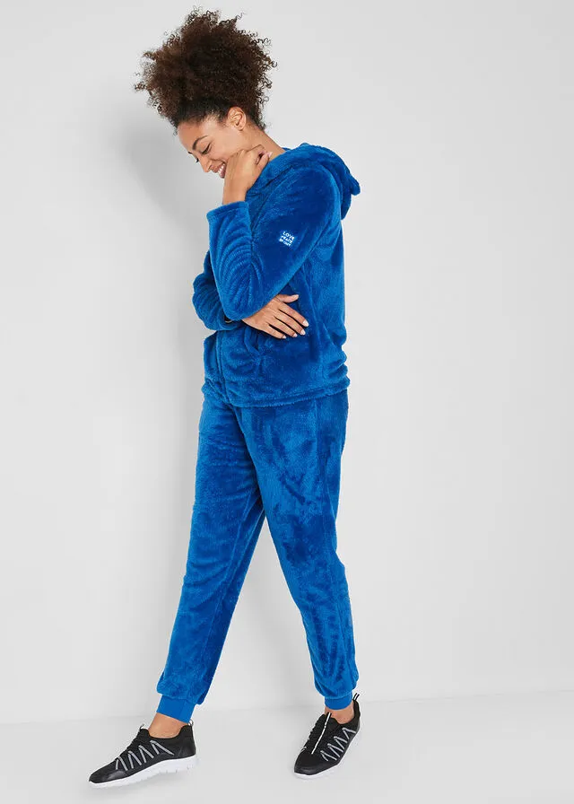 Chaqueta polar y pantalón (2 piezas) Azul polar